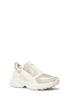 MICHAEL KORS SNEAKERS SAMI ZIP TRAINER CREAM