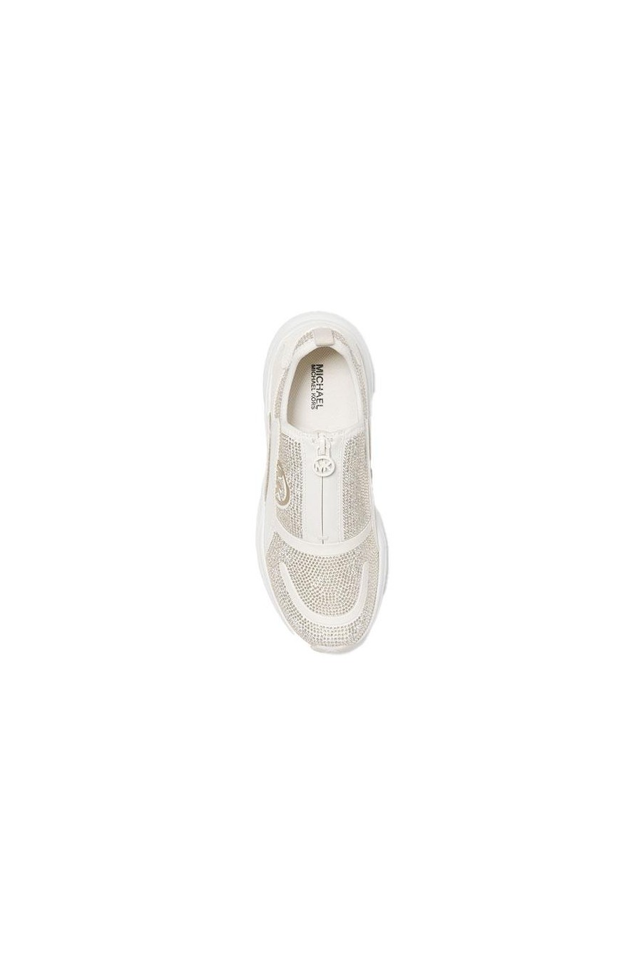 MICHAEL KORS SNEAKERS SAMI ZIP TRAINER CREAM