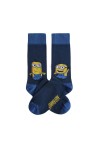 JIMMY LION CALCETINES MINIONS HELLO AZULES