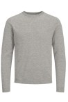 JACK & JONES CAMISETA DE MANGA LARGA GRIS