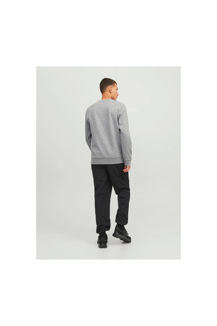 JACK & JONES SUDADERA LOGO GRIS