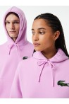 LACOSTE SUDADERA CON CAPUCHA ROSA