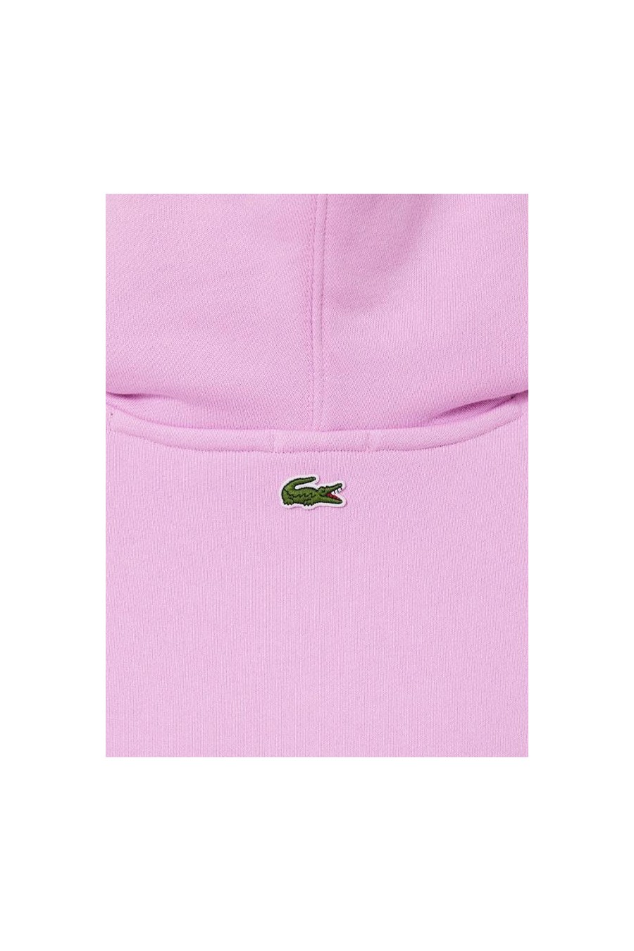 LACOSTE SUDADERA CON CAPUCHA ROSA