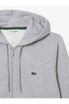 LACOSTE CHANDAL CON CAPUCHA GRIS