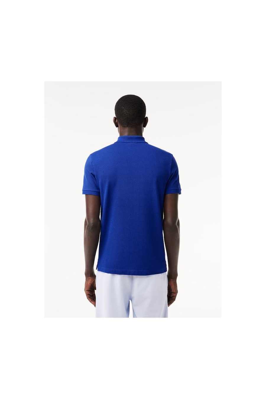 LACOSTE POLO DE MANGA CORTA AZUL 