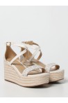 MICHAEL KORS SERENA WEDGE ESPADRILLE VANILLA