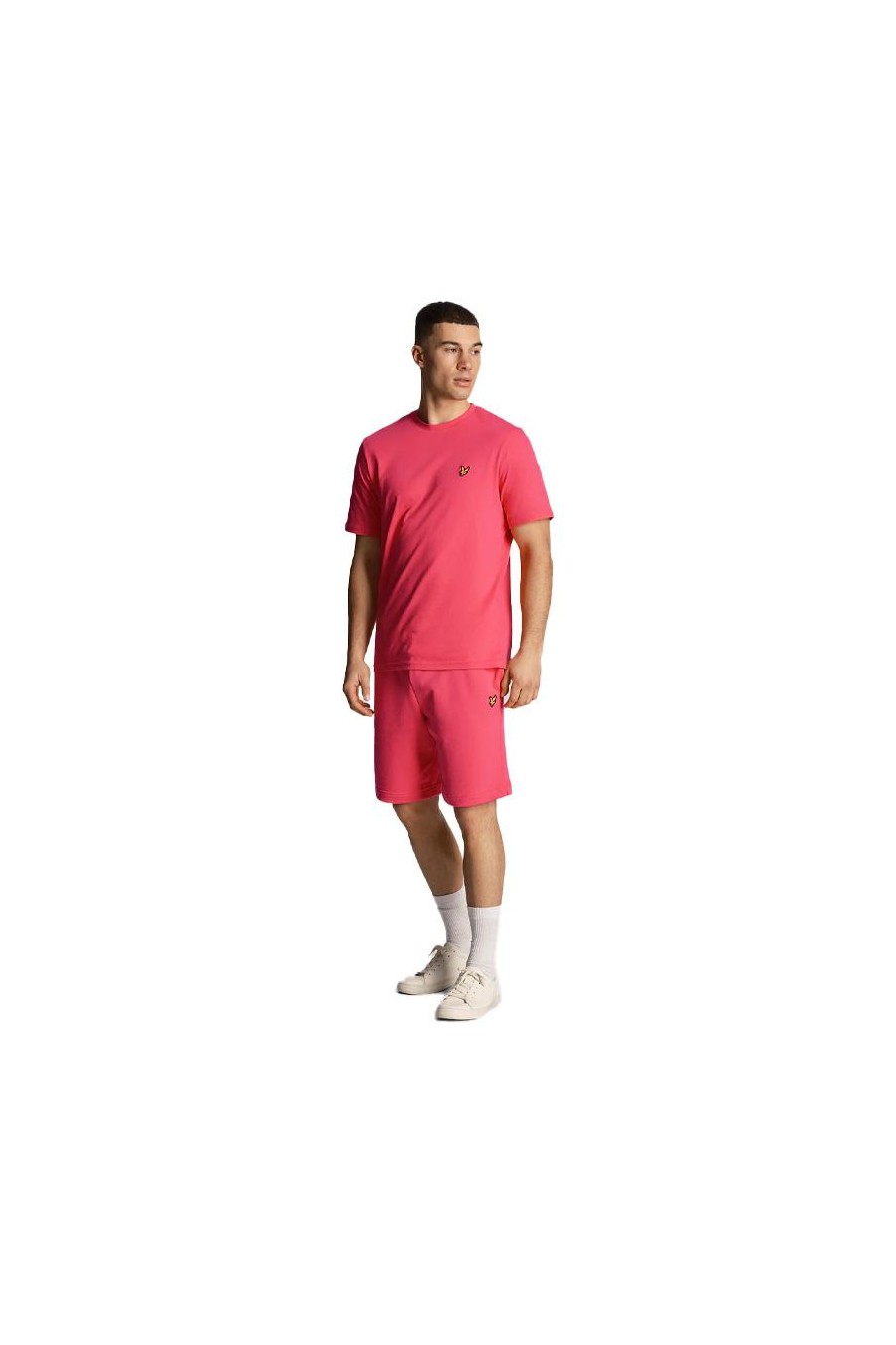 LYLE & SCOTT SWEAT SHORT ELECTRIC PINK