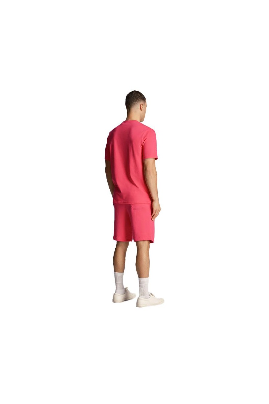 LYLE & SCOTT SWEAT SHORT ELECTRIC PINK