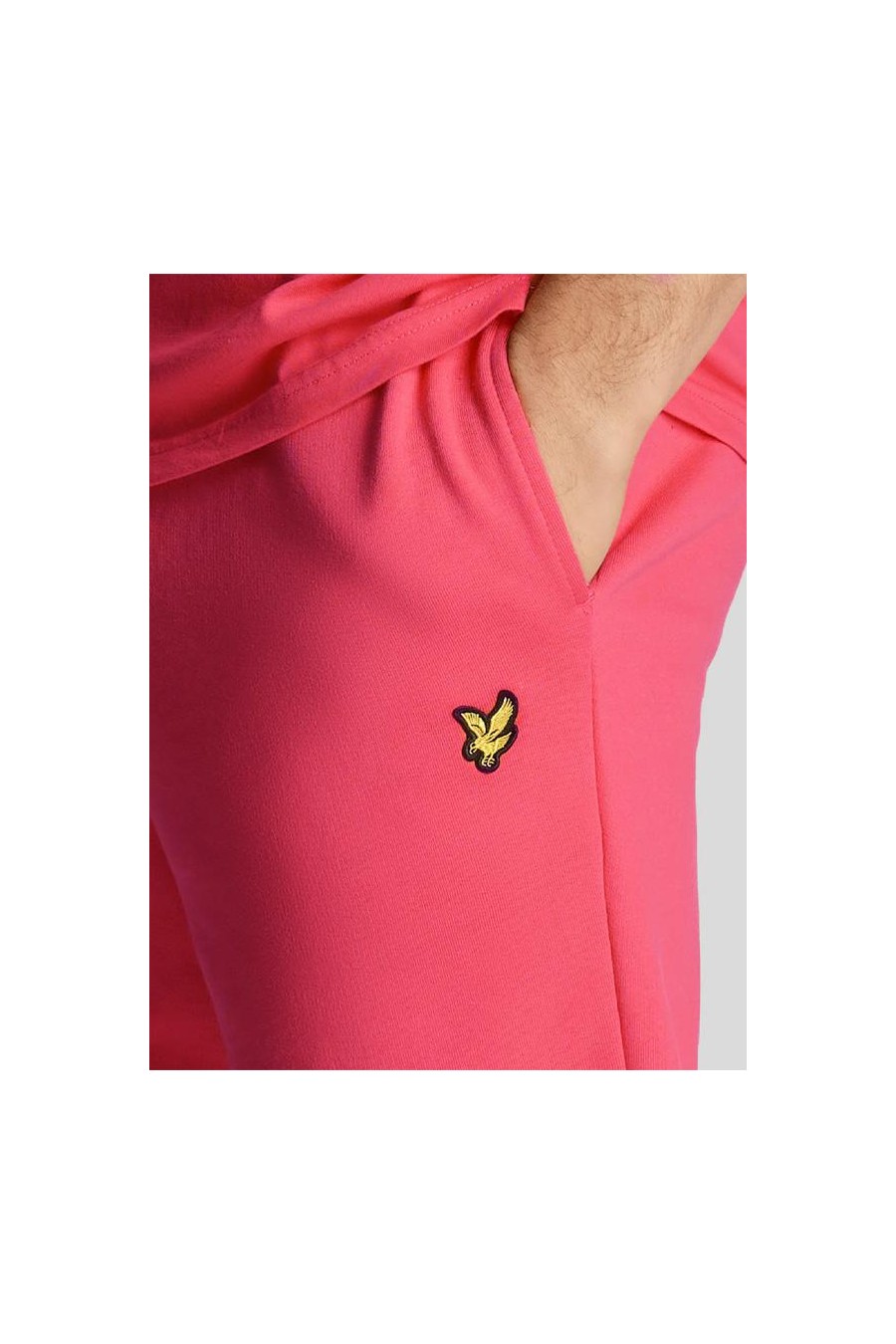 LYLE & SCOTT SWEAT SHORT ELECTRIC PINK