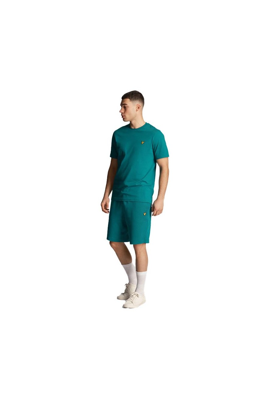 LYLE & SCOTT SWEAT SHORT COURT GREEN