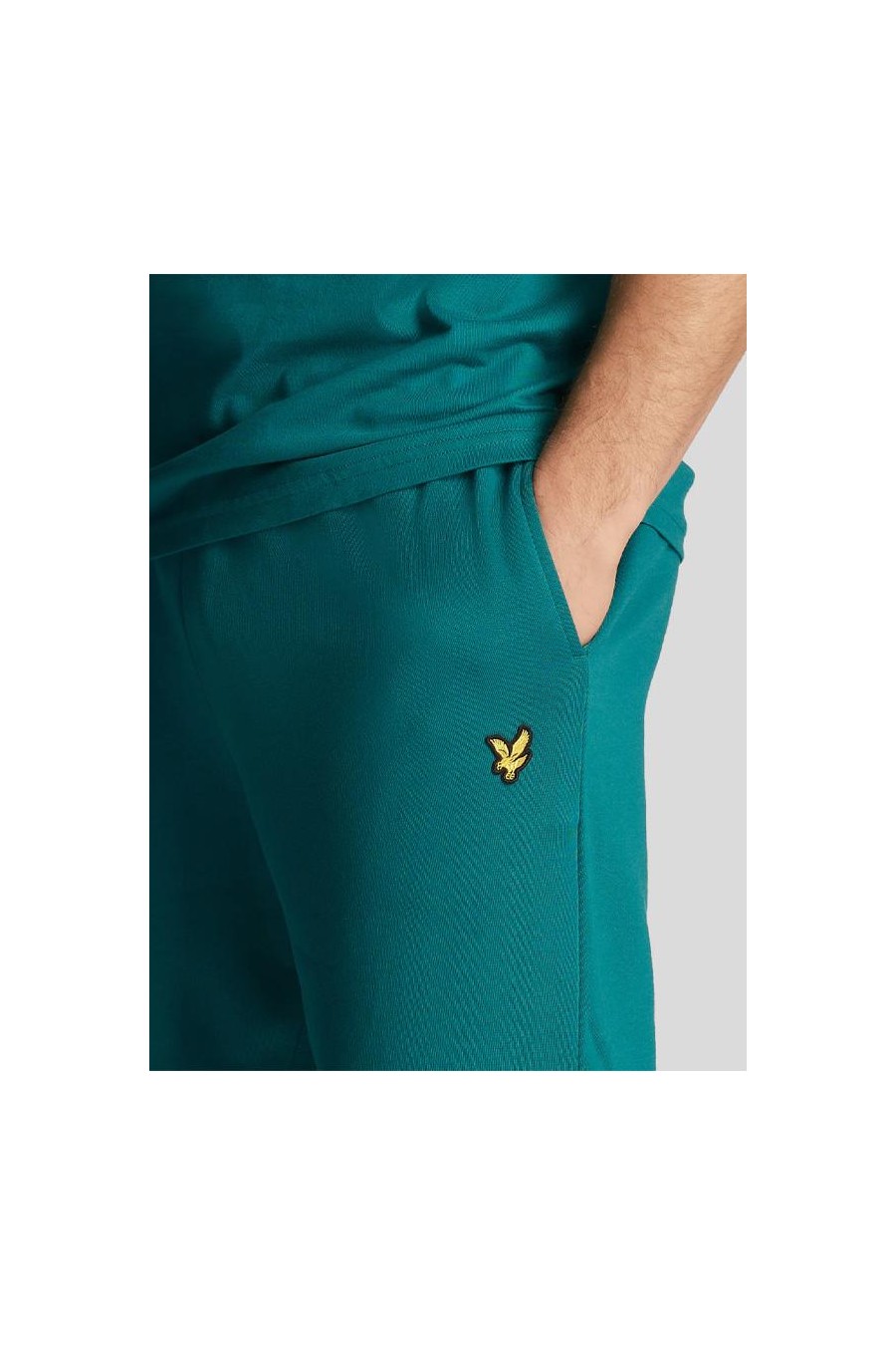 LYLE & SCOTT SWEAT SHORT COURT GREEN