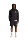 LYLE & SCOTT RACQUET CLUB GRAPHIC SWEAT SHORT NAVY