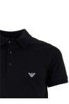 EMPORIO ARMANI MENS KNIT POLO NEGRO