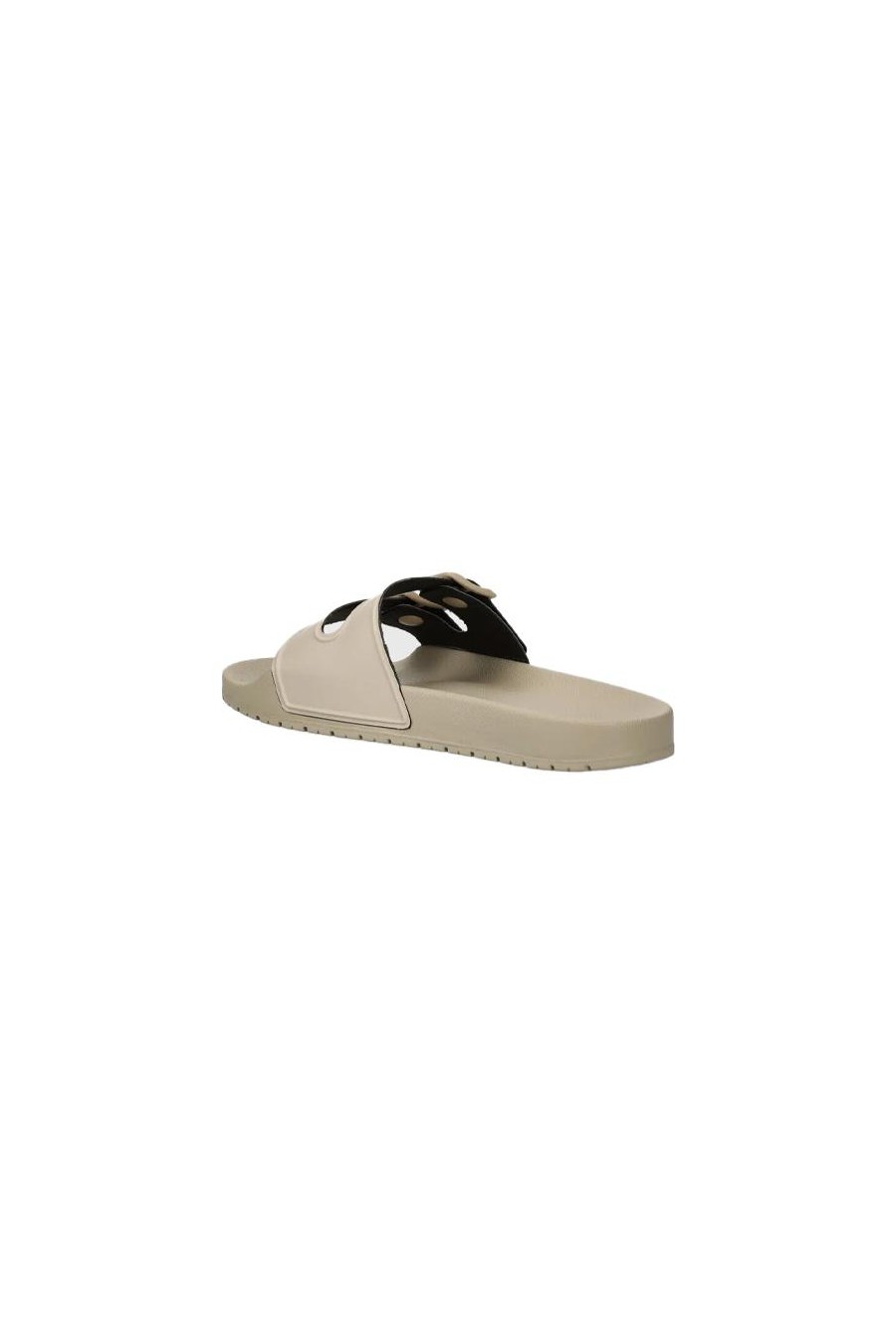 EMPORIO ARMANI UNISEX LEATHER SLIPPER NUDE