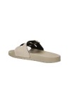 EMPORIO ARMANI UNISEX LEATHER SLIPPER NUDE