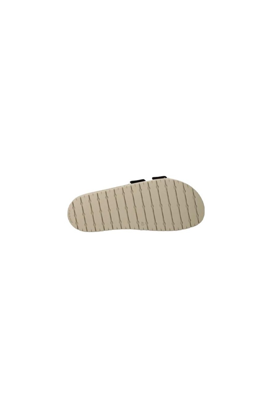 EMPORIO ARMANI UNISEX LEATHER SLIPPER NUDE