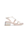 LIU JO INES 01 SANDAL SHINY NAPPA BUTTER