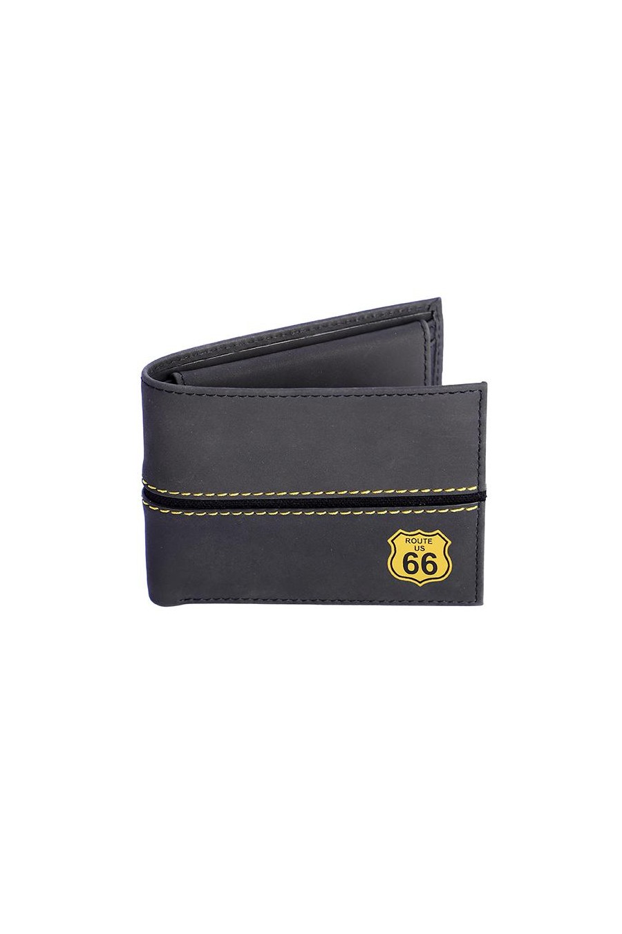 ROUTE 66 CARTERA DE HOMBRE NEGRA 