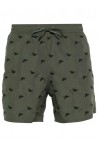 EMPORIO ARMANI MENS WOVEN BOXER MILITARE