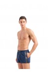 EMPORIO ARMANI MAN WOVEN BOXER BEACHWEAR NAVY