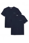 EMPORIO ARMANI 2 PACK T-SHIRT AZUL 