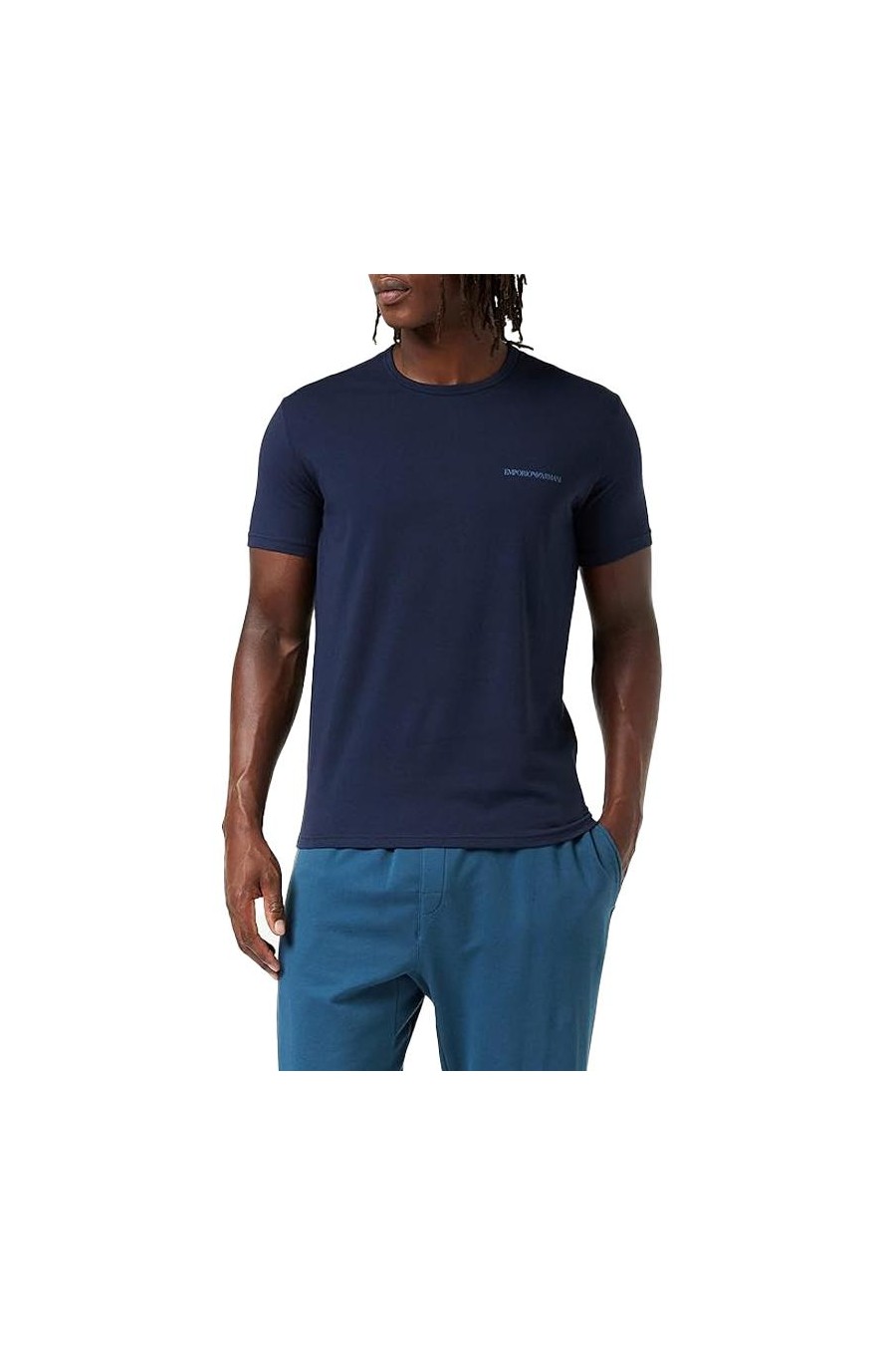 EMPORIO ARMANI 2 PACK T-SHIRT AZUL 