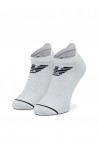 EMPORIO ARMANI SNEAKER SOCKS BLANCO Y NEGRO 