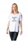 ANIMOSA CAMISETA DRESSED FOR SUCCESS BLANCA