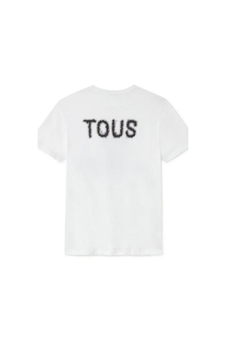 TOUS CAMISETA MOTIFS SPRAY AZUL