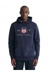 GANT ARCHIEVE SHIELD HOODIE AZUL