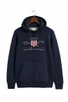 GANT ARCHIEVE SHIELD HOODIE AZUL