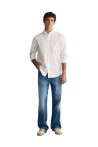 GANT REG CLASSIC POPLIN CAMISA BLANCA