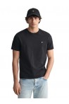 GANT REGULAR SHIELD SS T-SHIRT NEGRO