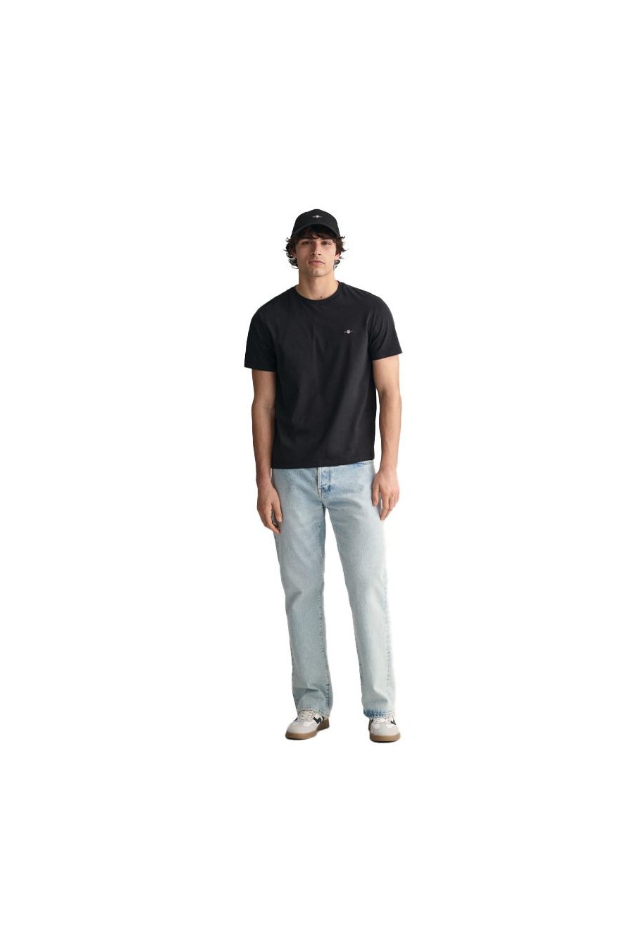 GANT REGULAR SHIELD SS T-SHIRT NEGRO