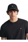 GANT REGULAR SHIELD SS T-SHIRT NEGRO