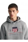 GANT ARCHIEVE SHIELD HOODIE GRIS