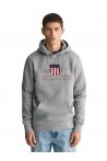 GANT ARCHIEVE SHIELD HOODIE GRIS