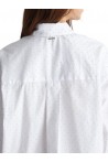 LIU JO CAMISA OVER POPELINE BLANCA 