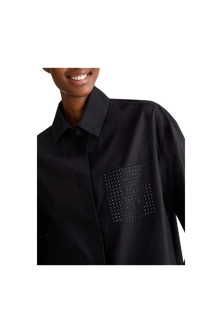 LIU JO CAMISA BLOUSE NEGRO