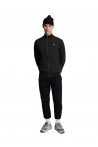 LYLE & SCOTT HYBRID BAFFLED TRACK JACKET JET BLACK