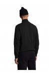 LYLE & SCOTT HYBRID BAFFLED TRACK JACKET JET BLACK