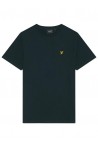 LYLE & SCOTT TARTAN HERITAGE GRAPHIC T-SHIRT NAVY 