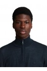 LYLE & SCOTT EAGLE MERINO QUARTER ZIP JUMPER NAVY