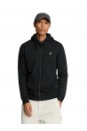 LYLE & SCOTT PULLOVER HOODIE JET BLACK