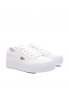 LACOSTE ZAPATILLAS ZIANE PLATFORM EN PIEL CON LOGO