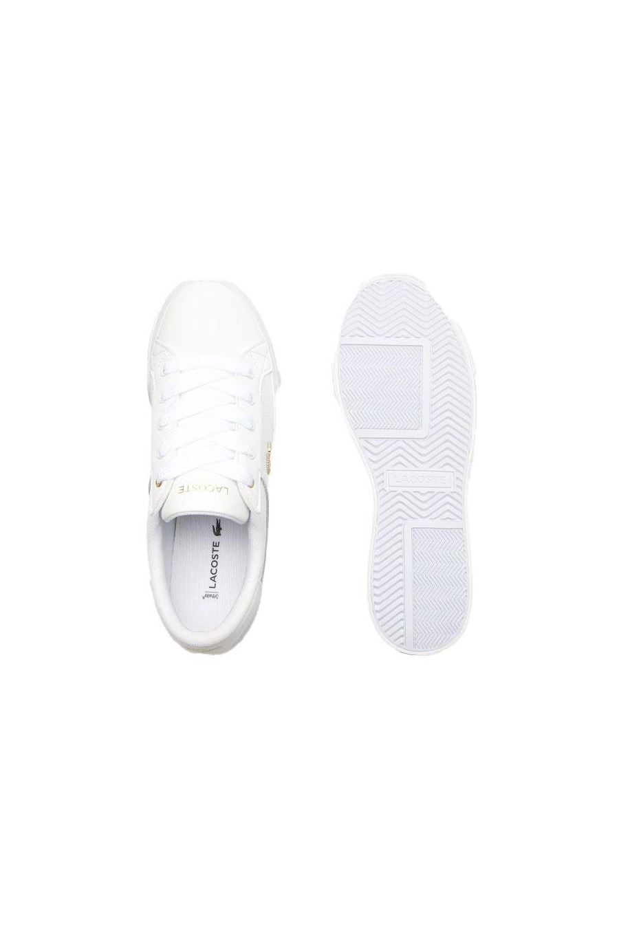 LACOSTE ZAPATILLAS ZIANE PLATFORM EN PIEL CON LOGO