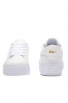 LACOSTE ZAPATILLAS ZIANE PLATFORM EN PIEL CON LOGO