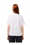 LACOSTE CAMISETA RELAXED FIT BLANCO