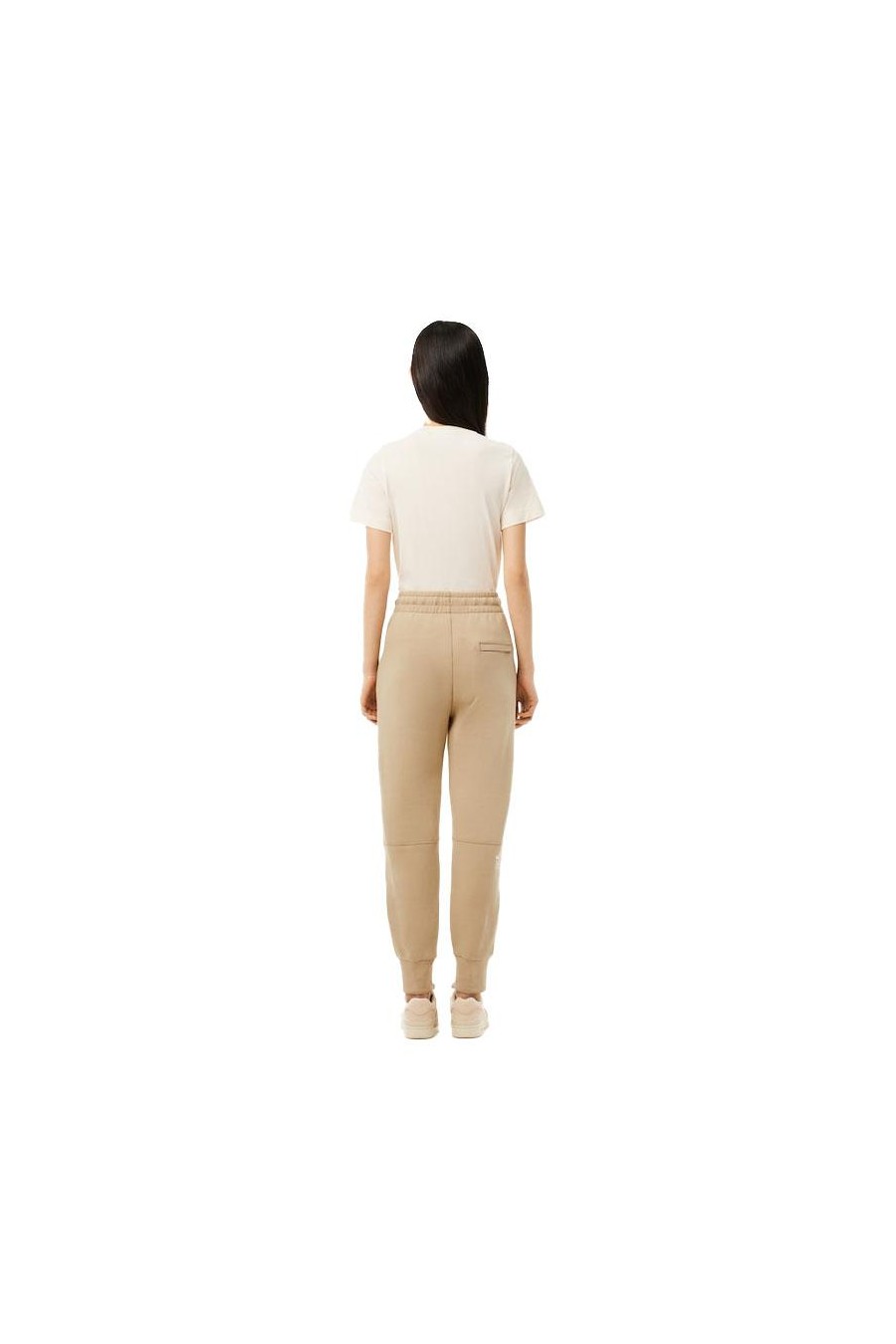 LACOSTE PANTALÓN DE CHÁNDAL JOGGER DE MUJER BEIGE