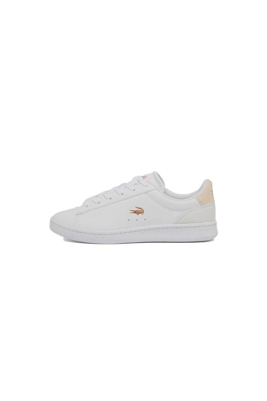 LACOSTE ZAPATILLAS CARNABY SET BLANCO ROSA CLARO